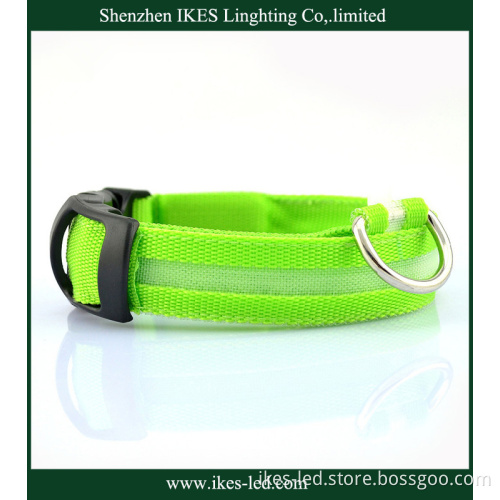 Nylon Dog Collars, LED Dog Collar, Waterproof LED Dog Collar